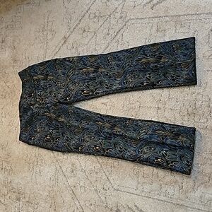 Elegant Patterned Women's Pants